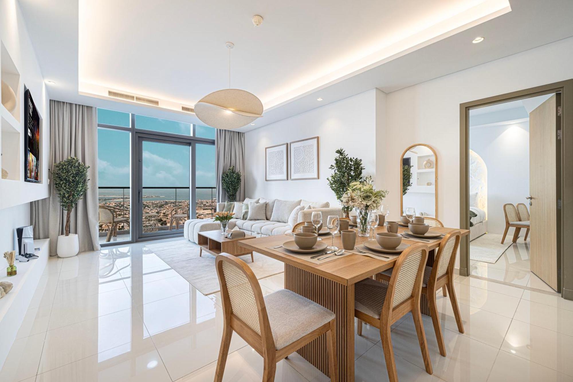 Apartment 3br In Paramount With Panoramic Infinity Pool Dubai